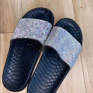 Sparkly slides
